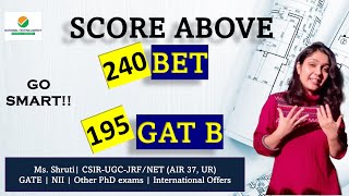 SCORE HIGH IN DBTBET and GATB in 2024 gatb bet biotechnology dbt dbtjrf phdentrance pgexam [upl. by Nais]