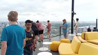 Mahanakhon sky walk rooftop Bangkok July 2024 [upl. by Charleton]