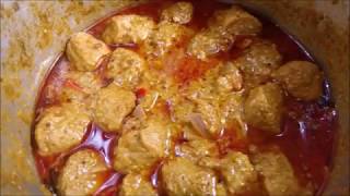 Soya bean masala curry recipe  How to make soya beans masala curry soya chunks curry recipe [upl. by Hnamik]