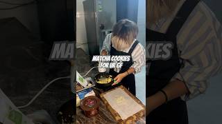 matcha cookies cookies matchacookies christmas giangxinh dangxinh [upl. by Yim]