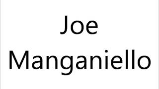 How to Pronounce Joe Manganiello [upl. by Mitzl]