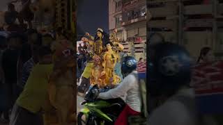 Ailo Uma Barite 🌼 Durga Puja 2024 kolkatafestival durgapuja2024 [upl. by Wesa321]