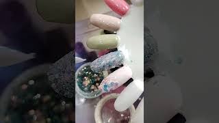 Mylar effect aarnanailartstudio nailart nails naildesign nailtutorial youtubeshorts youtube [upl. by Kcirdehs957]