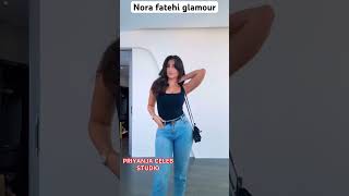 Nora fatehi posted a glamours video bollywood shorts [upl. by Yelkao]