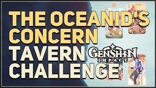 The Oceanids Concern Tavern Challenge Genshin Impact TCG [upl. by Aloz967]