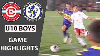 Chicago Fire vs Bloomingdale Lightning  NISL  U10 2015 Boys Soccer Game Highlights Oct 21 2024 [upl. by Adella]