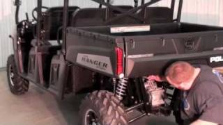 Polaris Ranger 55 Cage Kit Install by MARSHALL MOTOART Part 1 [upl. by Binette]