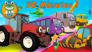 Big Trucks For Children  Geckos Garage Compilation [upl. by Kyrstin]