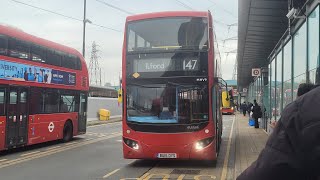 FRV Route 147 Canning Town  Redbridge Central LibraryGo Ahead London MCV Evoseti MHV9 BU16OYS [upl. by Anilahs381]