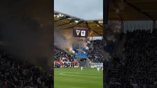 Die Fans des TSV 1860 München gestern beim Traditionsduell in Aachen 🔥 ultras pyro 1860munich [upl. by Dombrowski]