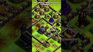 RC is enough For Th 9 💀😈 Clash of Clans  COC clashofclans coc shorts short mastergaming25 [upl. by Retrak]