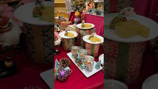 Disney Dining Preview HKDisneylandResort disneyparks hongkongdisneyland christmas [upl. by Steffin314]