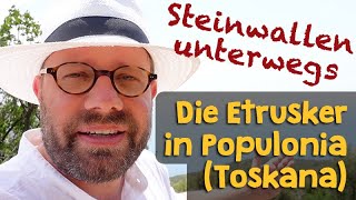 Tempel Gräber Eisenschlacke  Auf den Spuren der Etrusker in Populonia Toskana  Italien [upl. by Oiliruam]