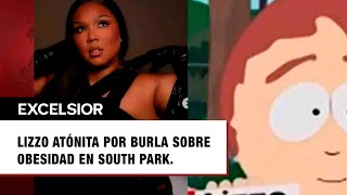 Lizzo reacciona atónita a episodio de obesidad de South Park que se burla de su peso [upl. by Hartill]