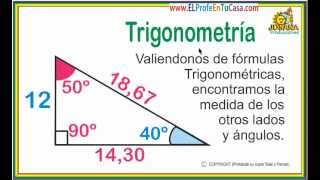 Que es Trigonometria  Definición  wwwMatematicaPasoAPasocom [upl. by Rimat]