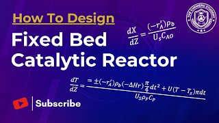 Complete Design Process of a Fixed Bed Catalytic Reactor [upl. by Nivel]