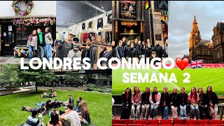 VLOG INTERCAMBIO A LONDRES SEMANA 2❤️🇬🇧 [upl. by Elvis]