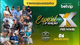 X1 AO VIVO ESPECIAL  SEGUNDA EDIÇÃO  HARAS CARTAXO  SOUSA  PB [upl. by Gylys]