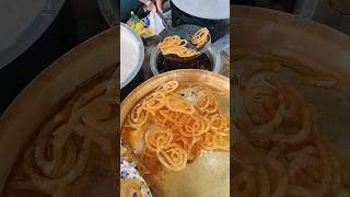 Street food jalebi recipe shortvideolviral [upl. by Tijnar]