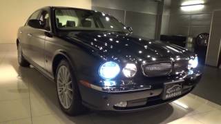 2006 JAGUAR XJ8X350最終モデル 42L executiveミッドナイトブラック内装ベージュジャガー中古車情報 [upl. by Ebeneser901]