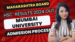 MUMBAI UNIVERSITY ADMISSION PROCESS 2024 POST RESULTS  HOW TO SELECT COLLEGE amp COURSES [upl. by Llehsal154]