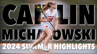 Caitlin Michalowski Class of 2026 2024 Summer Lacrosse Highlights [upl. by Hermione]