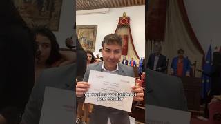 Ceremonia de Becas USAL amp Banco Santander  universidad de Salamanca [upl. by Dorehs]