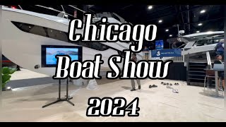 Chicago Boat Show 2024 Pt 2 boat [upl. by Viquelia]