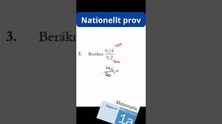 Nationellt prov matematik matte utbildning studera exam gymnasium tricks tips [upl. by Nnyw592]