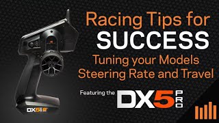 Spektrum Beginner to Pro Race Series  How to Setup Steering Rates for Competition [upl. by Aiekat495]