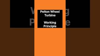 Pelton wheel turbine working principle shorts peltonturbine peltonwheelturbine [upl. by Dorree53]