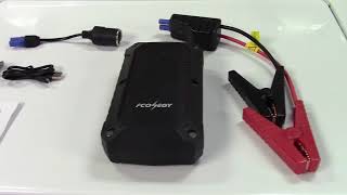 FCONEGY Car Jump Starter Pack Review [upl. by Bethanne]