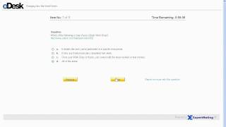 oDesk Readiness Test for Independent Contractors and Staffing Managers [upl. by Yle]