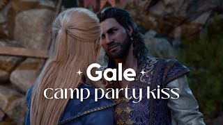 Gale Camp Party Kiss ❤️  Baldurs Gate 3  4K [upl. by Trudy]