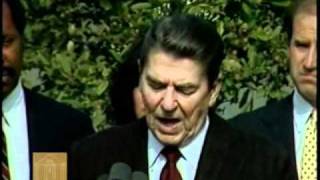 Ronald ReaganSpeech on the Creation of MLK Jr National Holiday November 2 1983 [upl. by Ahidam121]