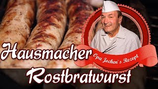 🌭 Rostbratwurst selbstgemacht 🌭 [upl. by Ataga416]