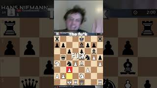 Hans Niemann RAGE Compilation hansniemann rage chess fyp chesstok [upl. by Nataniel200]