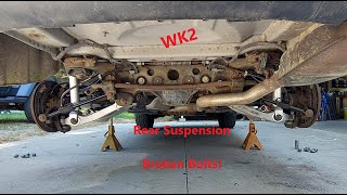 WK2 Rear Suspension Overhaul PT1 [upl. by Nyvlem]