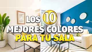 COLORES PERFECTOS PARA TU SALA 2024 SALÓN [upl. by Wardieu]