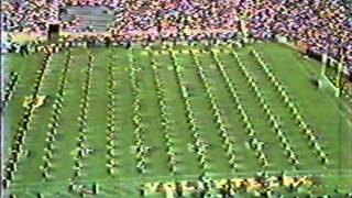 1985 University of Tennessee quotPride of the Southlandquot Marching Band  Pregame [upl. by Acinok]