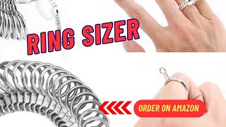 Ring Sizer Measuring Tool [upl. by Forkey]