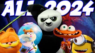 Ranking EVERY 2024 ANIMATED Upcoming Movie [upl. by Deeanne]