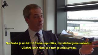 Nigel Farage EU skutečně na nic nepotřebujeme [upl. by Libbna950]