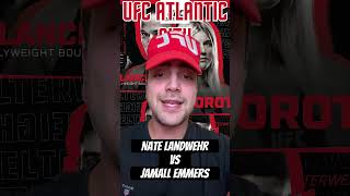 UFC Atlantic City  Nate Landwehr vs Jamall Emmers [upl. by Mccafferty]