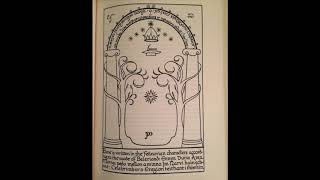 Translating the LOTR Title Page Moria Door and Balins Tomb [upl. by Kcirreg395]