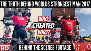 EXPOSED Cheating scandal at Worlds Strongest Man  Hafthor Bjornsson [upl. by Winshell]