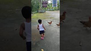 Chad mama Surjo mama 🥰🥰 viralshorts shorts cutebaby hen love trending [upl. by Ednyl494]