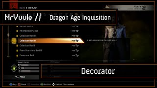 Dragon Age Inquisition  Decorator TrophyAchievement Guide [upl. by Saiasi]