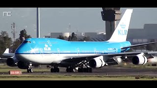 Aviones MAS GRANDES en Aeropuerto de la Ciudad de México Espectacular vista ¡Sin Obstáculos [upl. by Ramin]