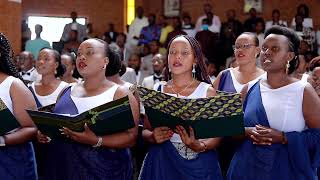 KYRIE  MISSA DE ANGELIS  CHORALE DE KIGALI  ASSUMPTION DAY PERFORMANCE [upl. by Eked]